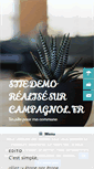 Mobile Screenshot of demo.campagnol.fr